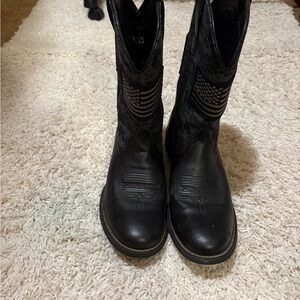 Ariat Patriot Black boots men’s 10D